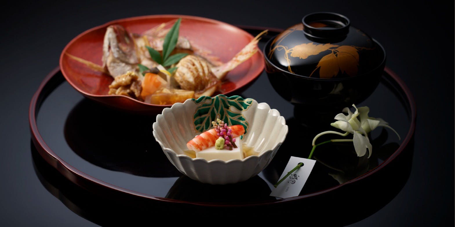 【晚餐套餐】附肉類、魚類主菜以及咖啡的全套六道菜