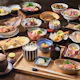 All-you-can-eat Japanese lunch! “Ama no Shiki Gozen” Order your favorite dishes from your table!