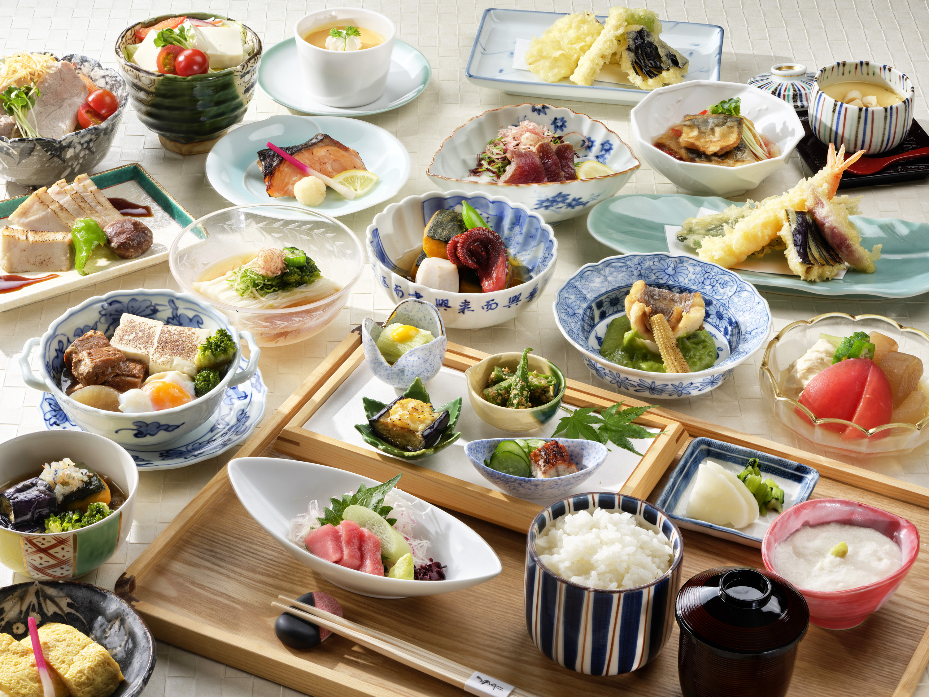 【工作日及周末节假日】日式午餐自助餐！“尼的四季御膳”桌上点单任选您的喜爱料理！