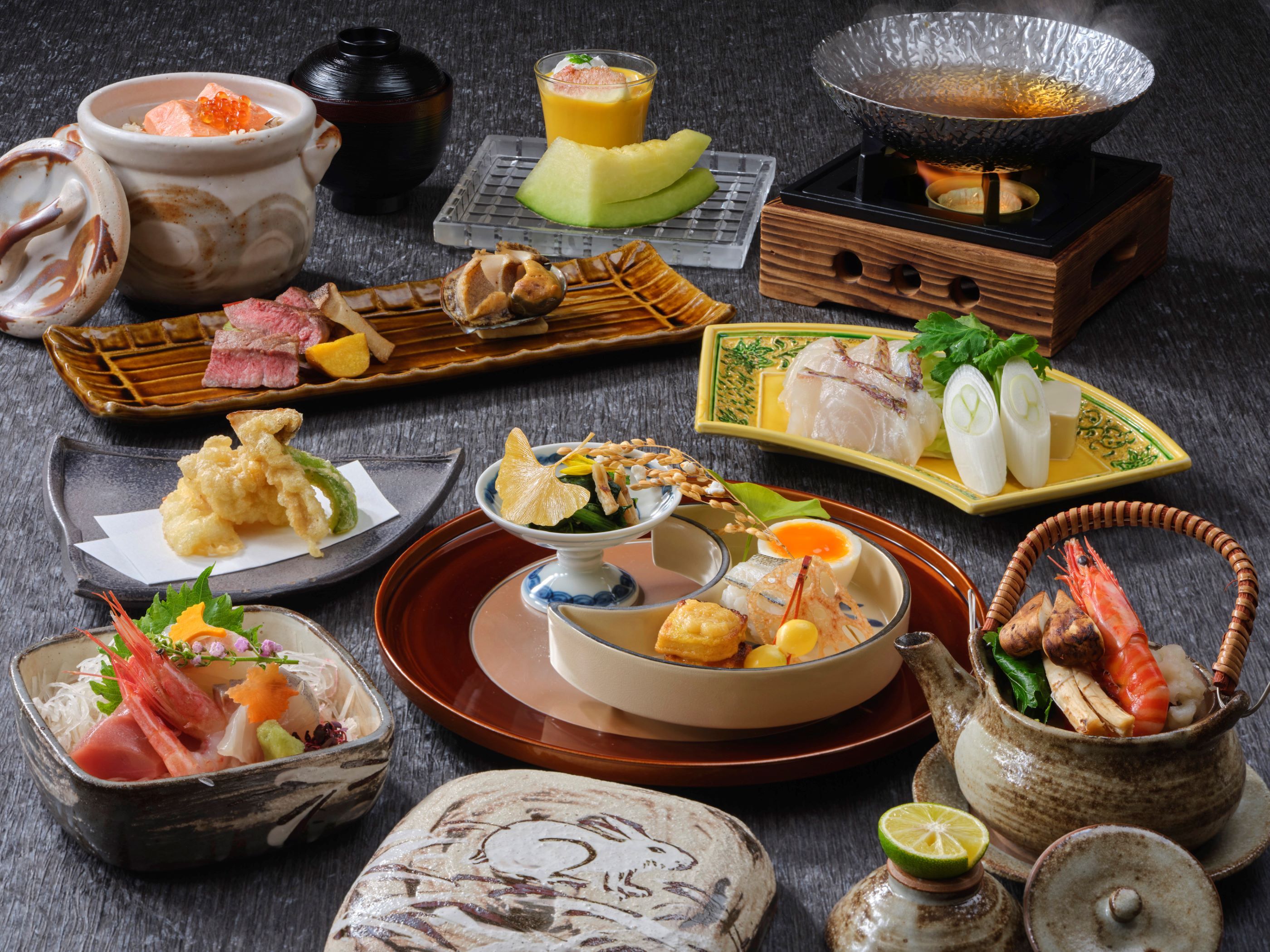 [Seasonal Kaiseki] <Kiri Kaiseki>