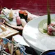 【懐石料理「極」】季節の食材を使用した八寸や焼物、全12品