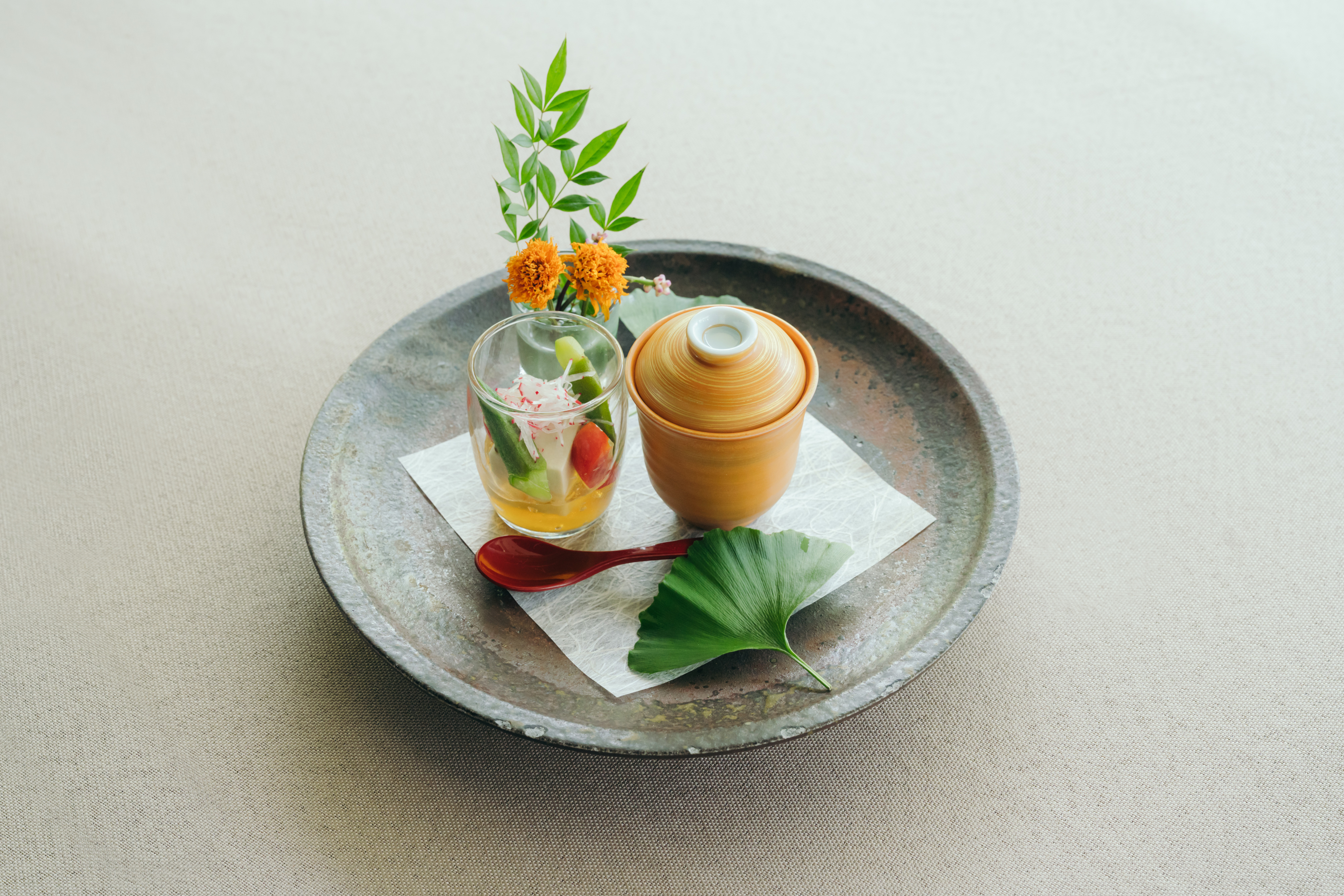 [12/14–25] Yuki Course | Japanese Lunch Featuring Kyo-Shikibu's Kamadaki Rice