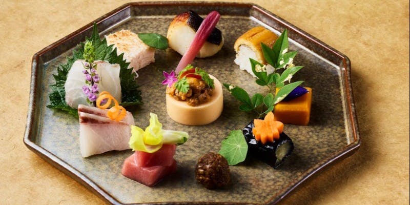 【10/1～12/11】花霞套餐｜品味星鰻與秋茄子、秋鮭釜炊飯的季節半套餐