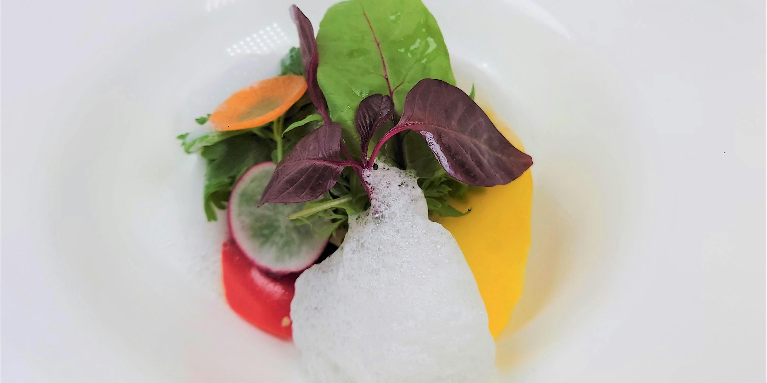 [Saisonnier~Saisonnier Poisson~] A set of 5 dishes including a salad with Kanagawa vegetables and fresh seafood directly from Kushiro Fishing Port