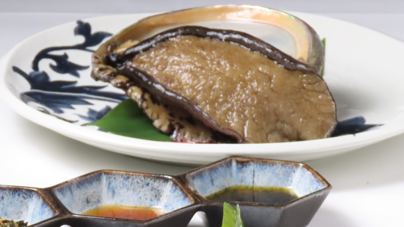 【铁板烧／葵】 玄界滩黑鲍和牛排套餐