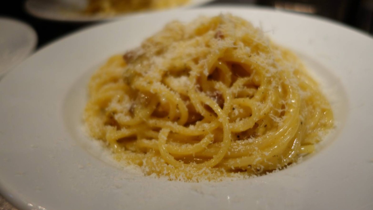 【平日ランチタイム限定】本場ローマのカルボナーラが楽しめるランチ