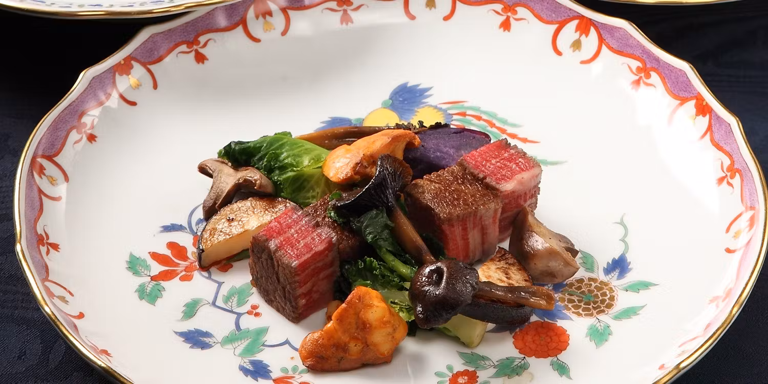 【メインは黒毛和牛】贅沢にメインディッシュは仙台牛！お昼のショートコース　全4品
