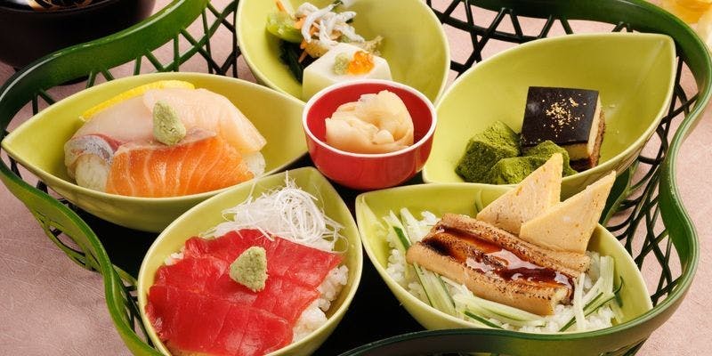 一寿しの日特別ランチ　竹くらべ