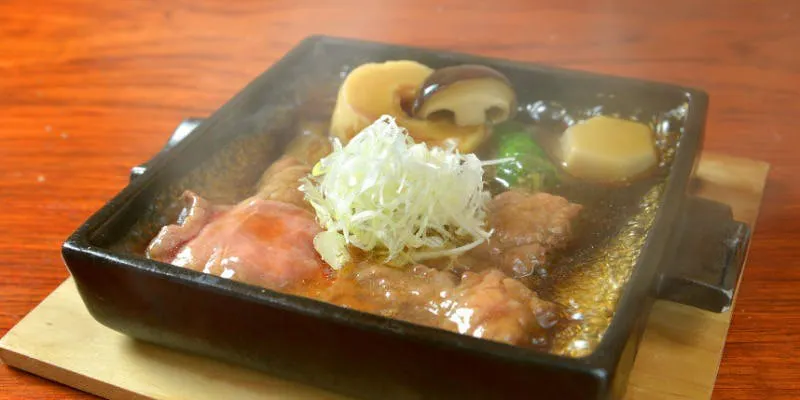 【夜·会食】肉寿喜会席 朱华 共6道菜 / 和牛葛寿喜烧、甜品等