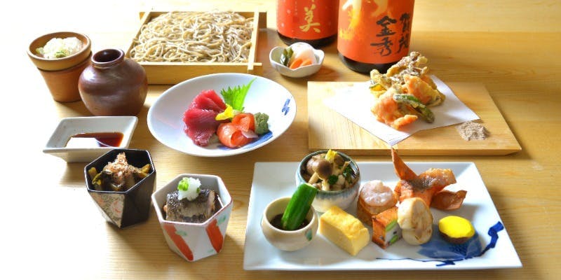 [Autumn Colors] Limited-Time Autumn Offer! Lunch Set Featuring Seasonal Autumn Delicacies and House-Made Soba