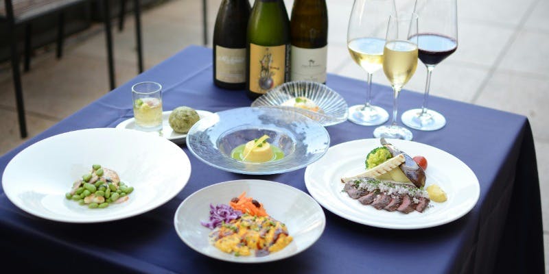【Menu delicieux】魚料理やお肉料理・トリュフリゾットなど全6品