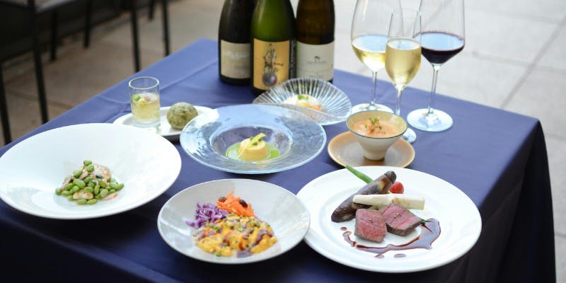 【Menu de Chef】茶碗蒸し・黒毛和牛ロティ・トリュフリゾットなど全7品