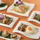 Authentic Thai cuisine with aromatic herbs, 8 selectable dishes