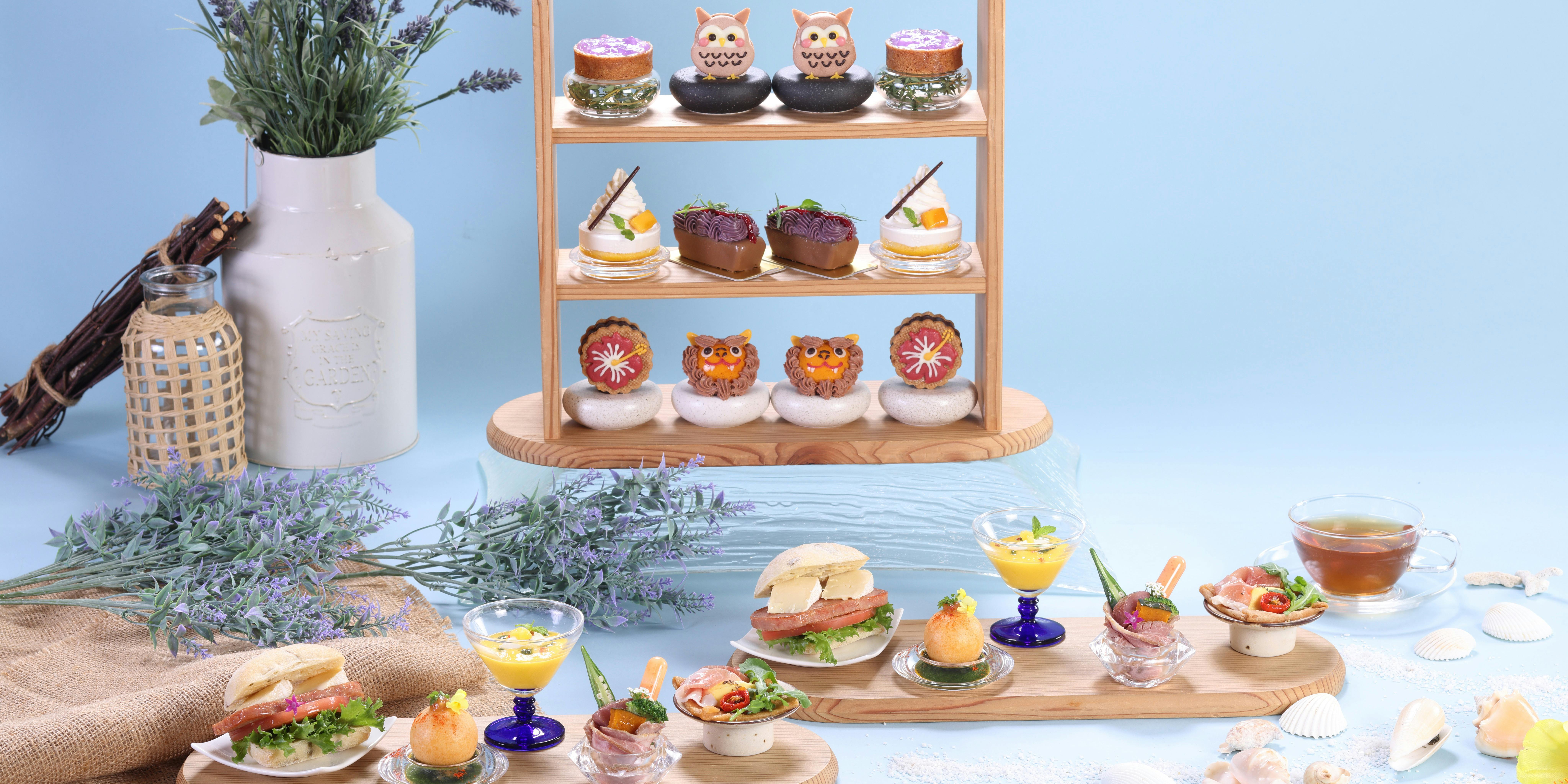 [July–August] Afternoon Tea Enjoying the Bounty of Hokkaido and Okinawa