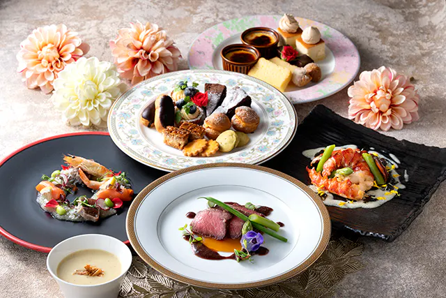 ☆Renewal☆ Iris Lunch with Dessert Buffet Included♪