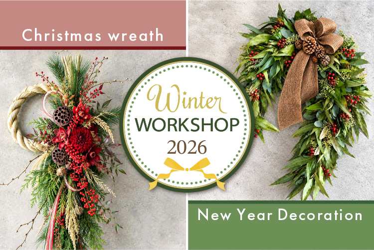 11月15日限定！！☆Winer　WORKSHOP2026☆크리스마스 리스