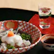 Dinner Course: 9 dishes including sashimi, grilled dishes, and fried dishes