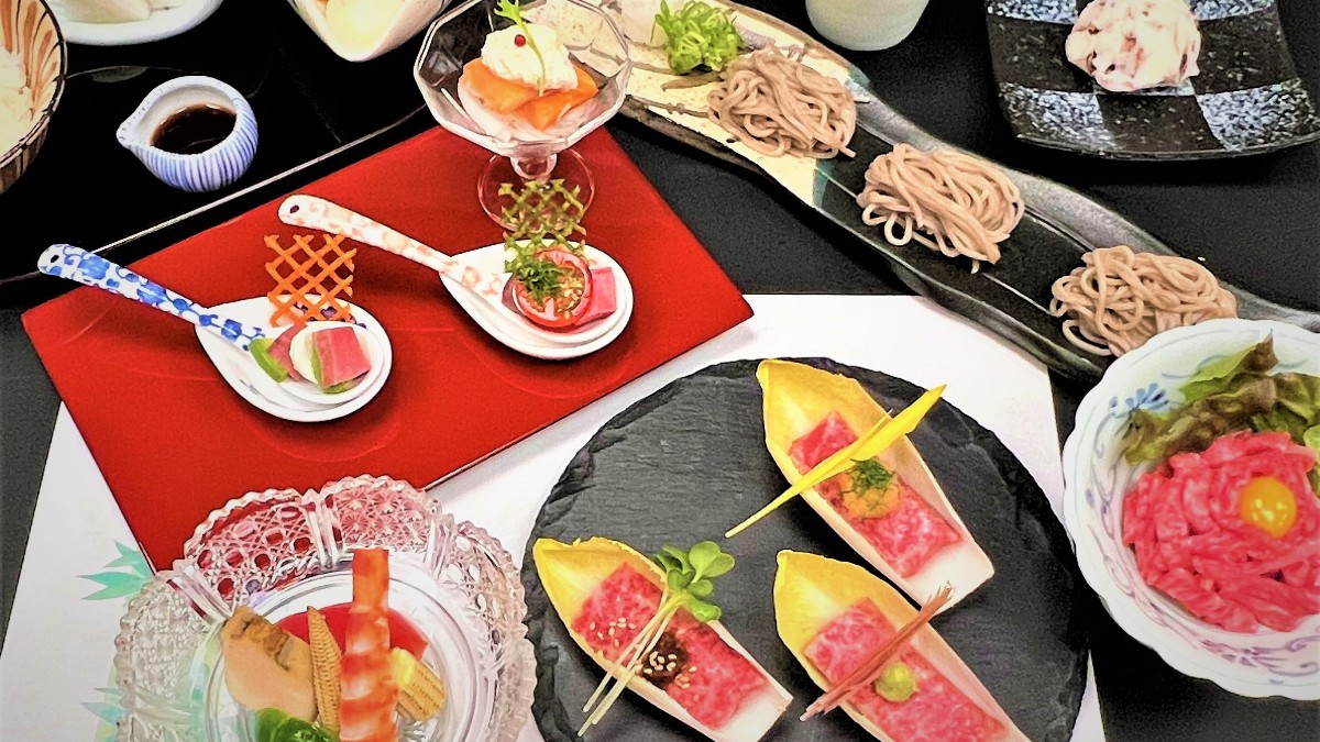 【煌きらめき】至福の肉＆魚介懐石コース！黒毛和牛やアワビなど