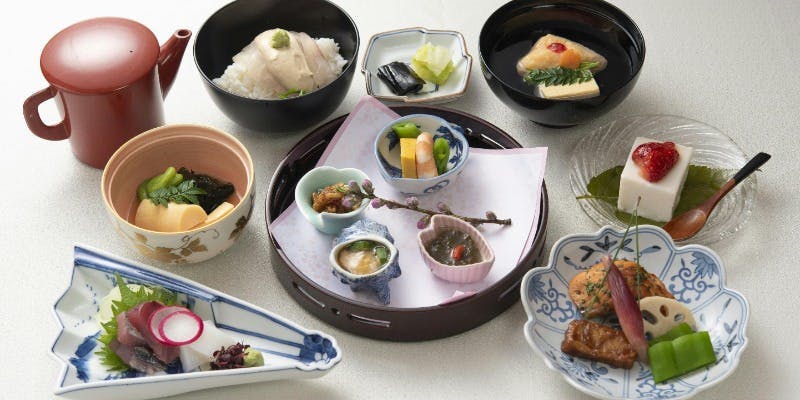 【午間迷你懷石】季節八寸、刺身、燒物等共7道料理
