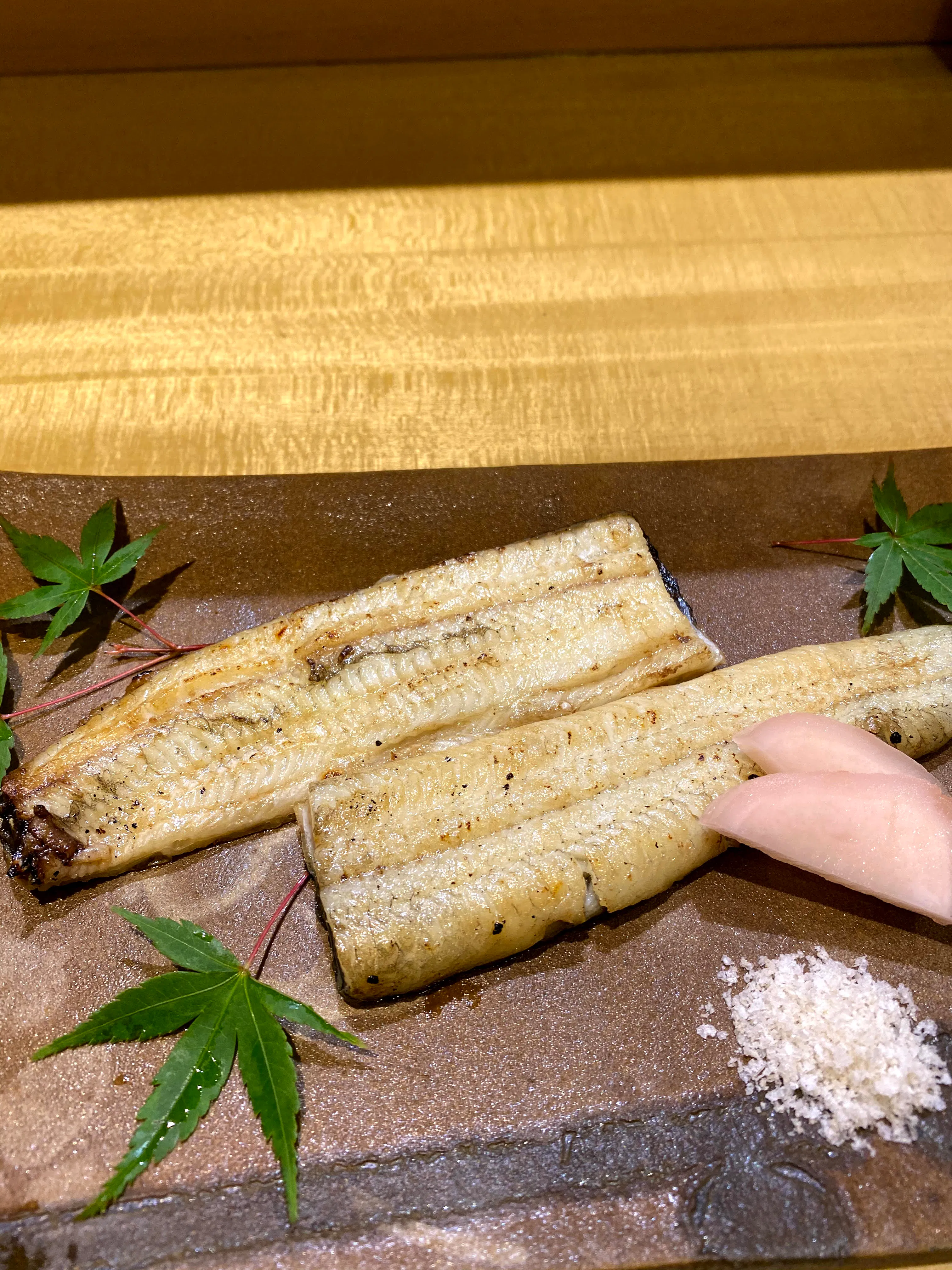 【隠れた人気メニュー】うなぎ白焼き入りおまかせコース