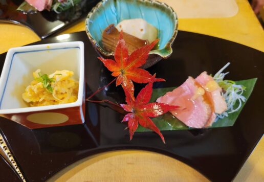 【旬の味覚コース】～お酒が好きな人におすすめ全5品～　食事と水菓子は無しになります。