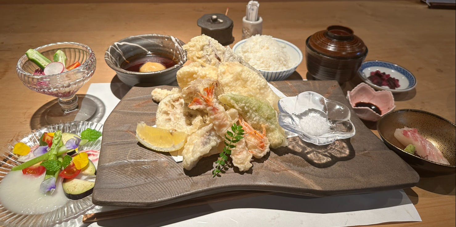 【天婦羅 御膳】天ぷら「9種」厳選食材をご堪能