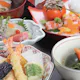 【おまかせ旬菜】月替わりの会席と天ぷらを存分に愉しむコース