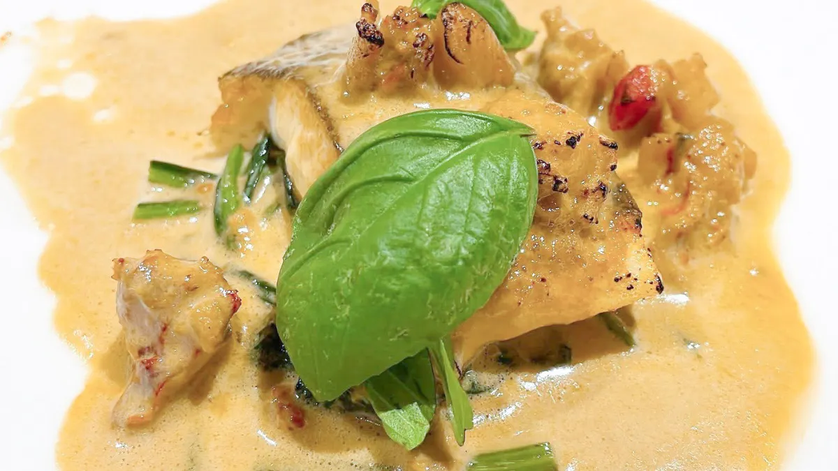 【Enchanté午餐】鲜鱼、肉类、甜点等共5道菜