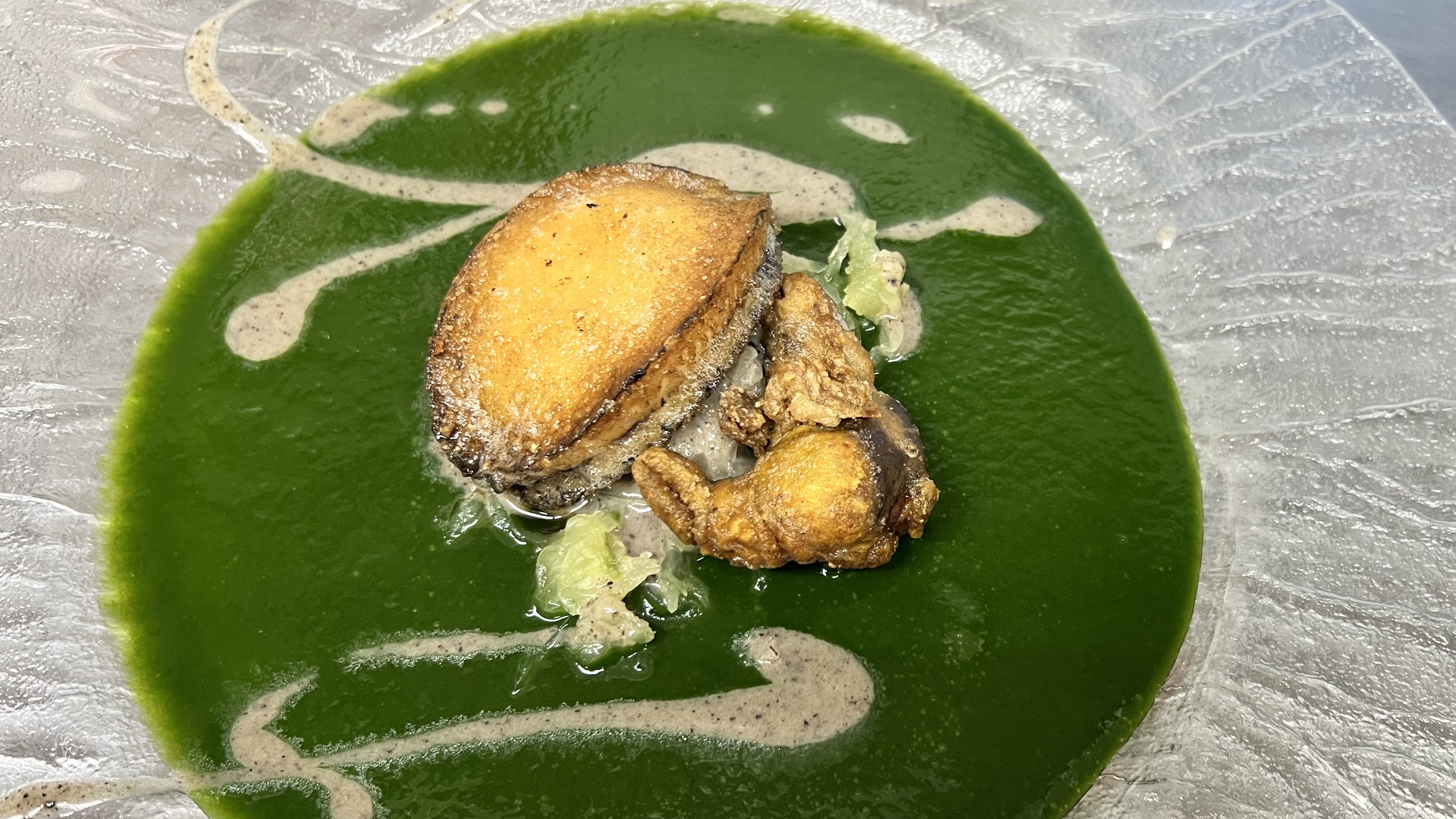 活鮑與A5黑毛和牛套餐｜附祝酒氣泡酒