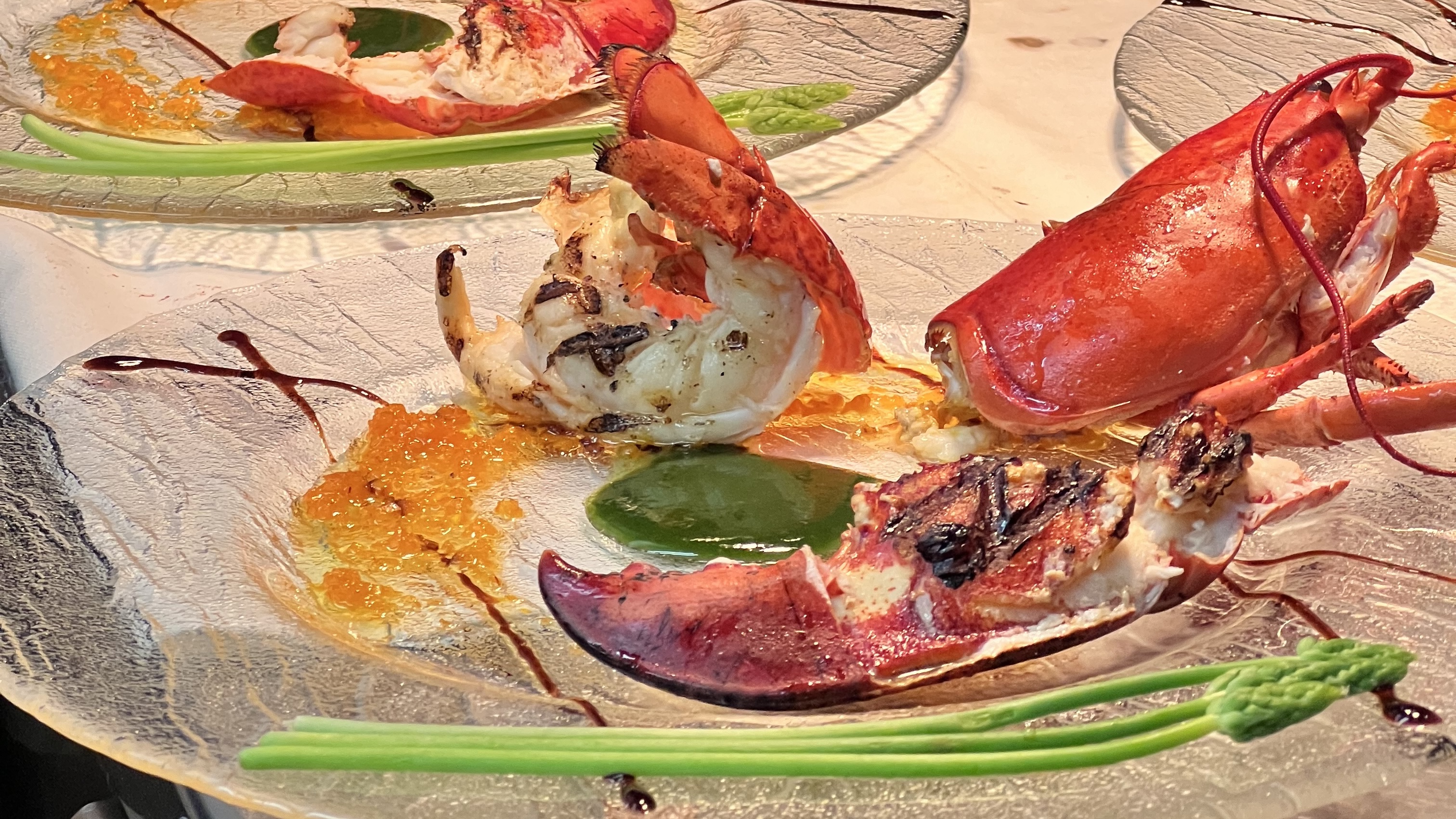 活龍蝦與A5黑毛和牛套餐｜附乾杯氣泡酒
