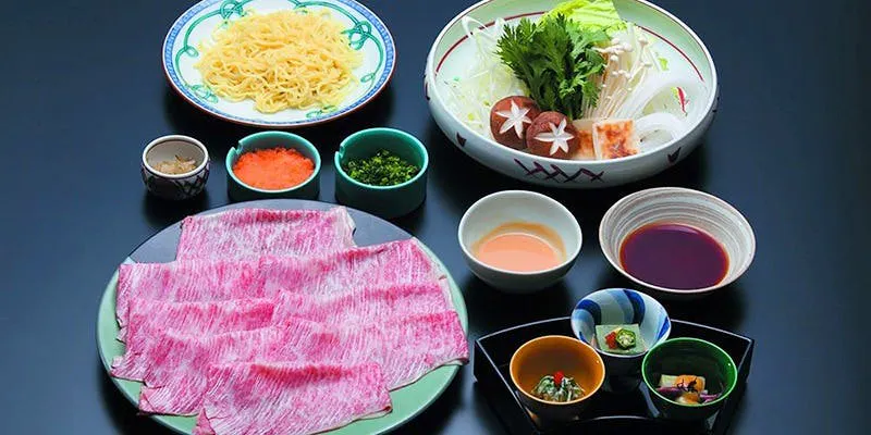 黒毛和牛のしゃぶしゃぶコース