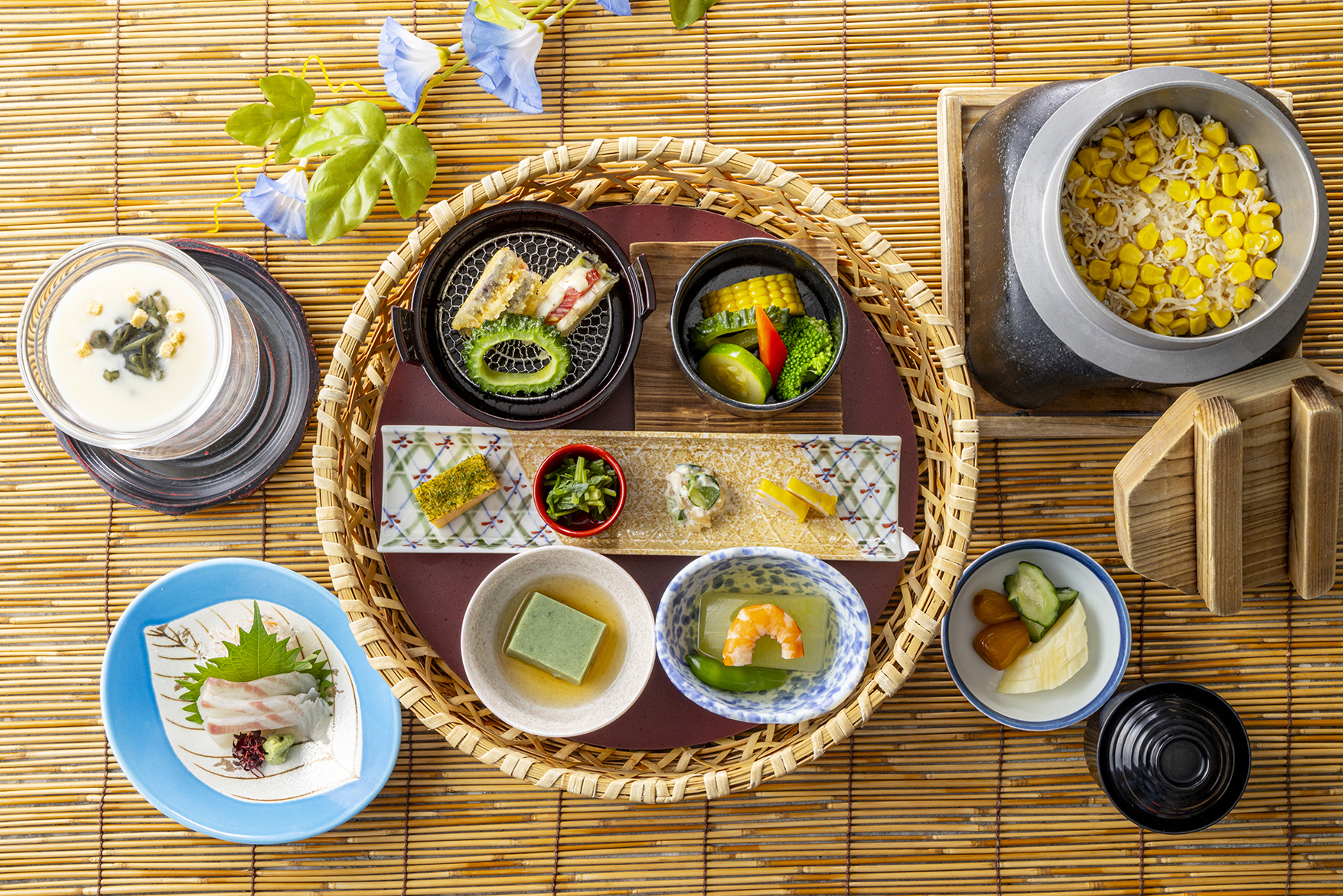季節のミニ会席　むさしの