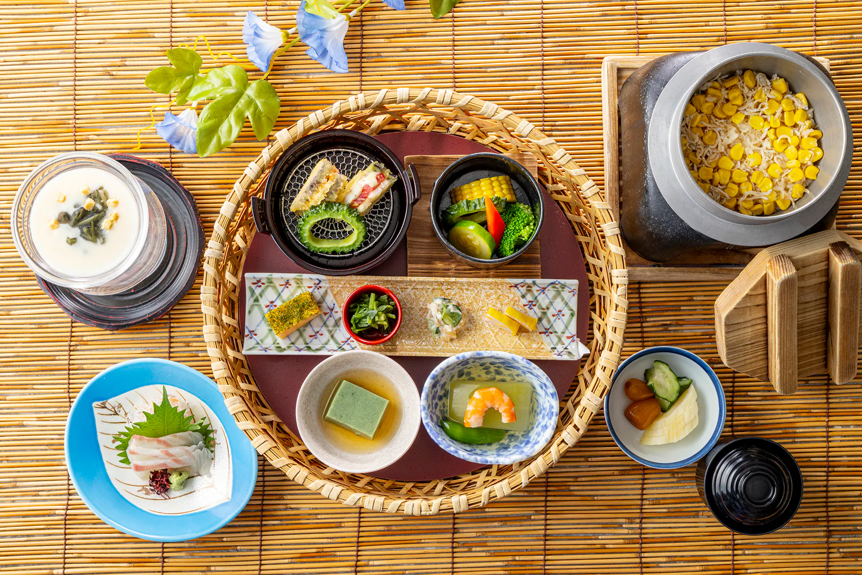 季節のミニ会席 むさしの