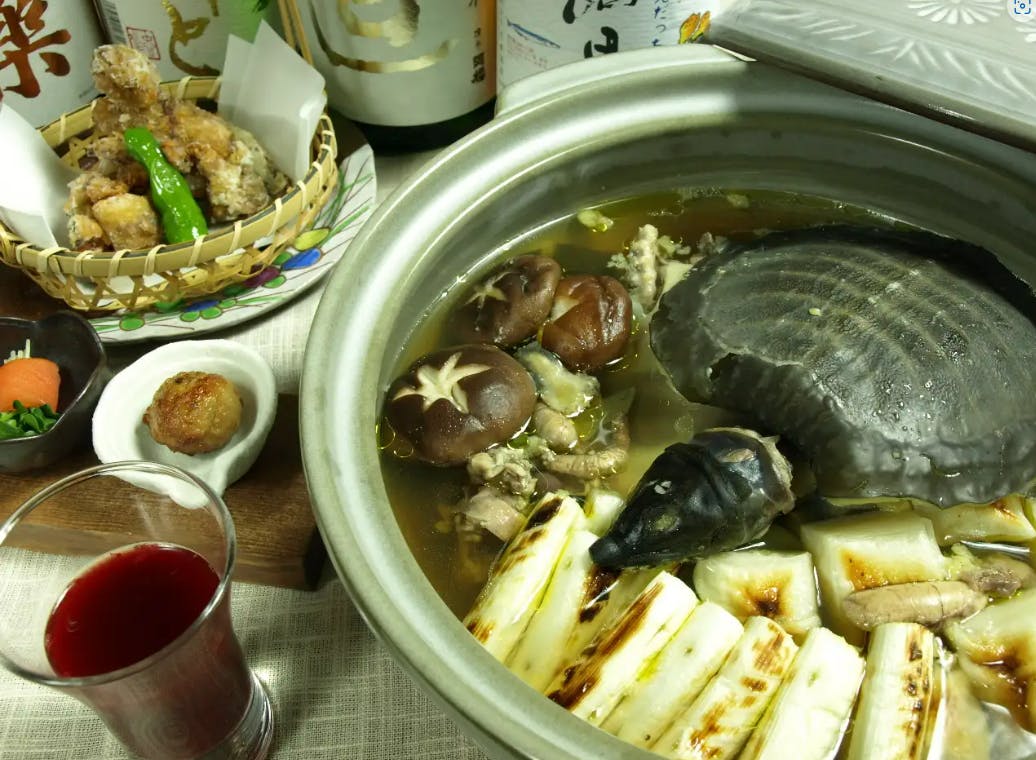 【甲鱼全套餐】炸甲鱼、整锅甲鱼火锅、甲鱼粥等共7道菜