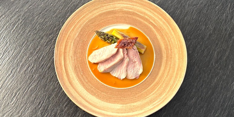 【Menu Saison】七道菜餚，採用當季新鮮食材製作
