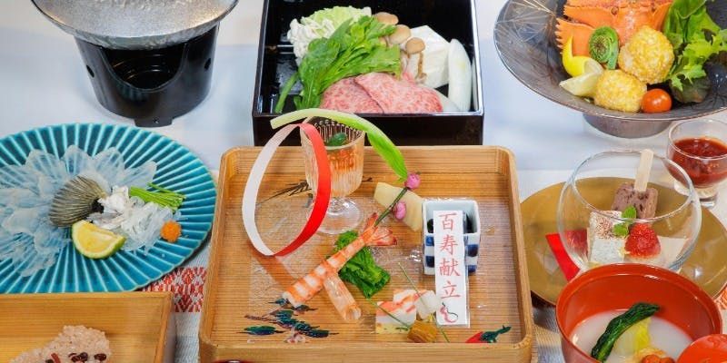 【百壽會席】100周年紀念 特別課程 全7品