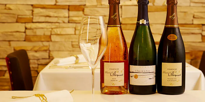 Voyage de Saveurs - A Journey of Seasonal Flavors for the Senses - & A Short Wine Pairing Lunch with Four Varieties Starting with Champagne (Limited to One Group, Start at 12:00 PM)