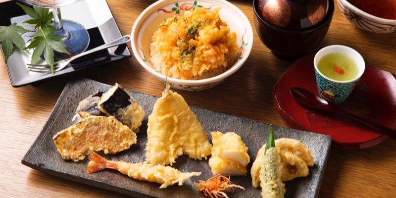 【午餐正宗套餐 神樂】車蝦、鮮活鱚魚、星鰻等