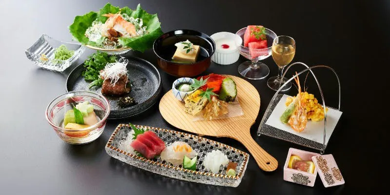 【季节会席美味】前菜・汤品・刺身・烤物等 全10道菜