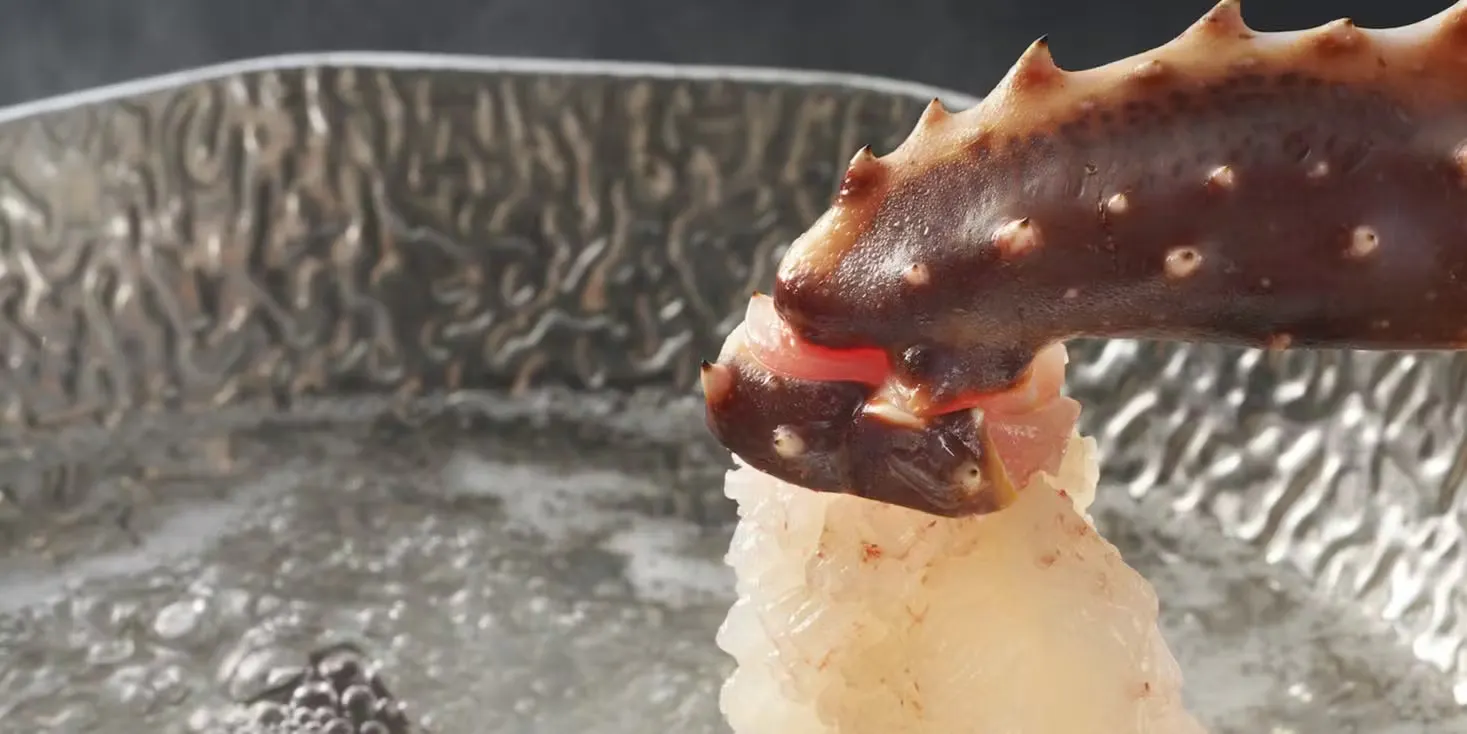 [Seasonal Limited Live King Crab Course] A total of 7 dishes including King Crab Sashimi and Grilled Crab Over Charcoal