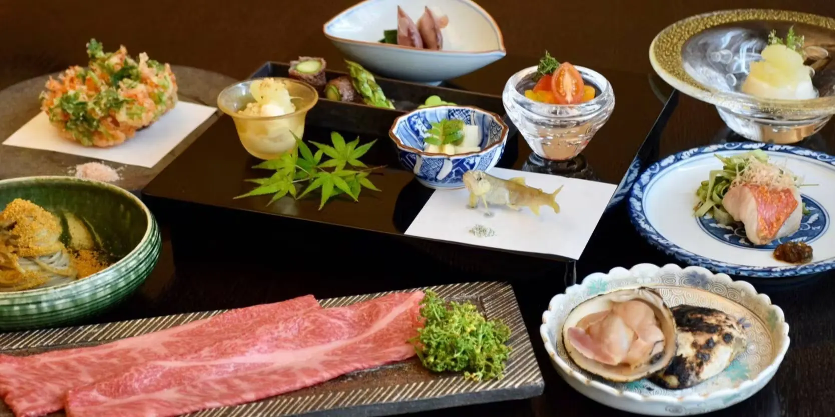【Chef's Special Course】Karasumi Soba, Sashimi, Choice of Soba, and more – 9 courses in total