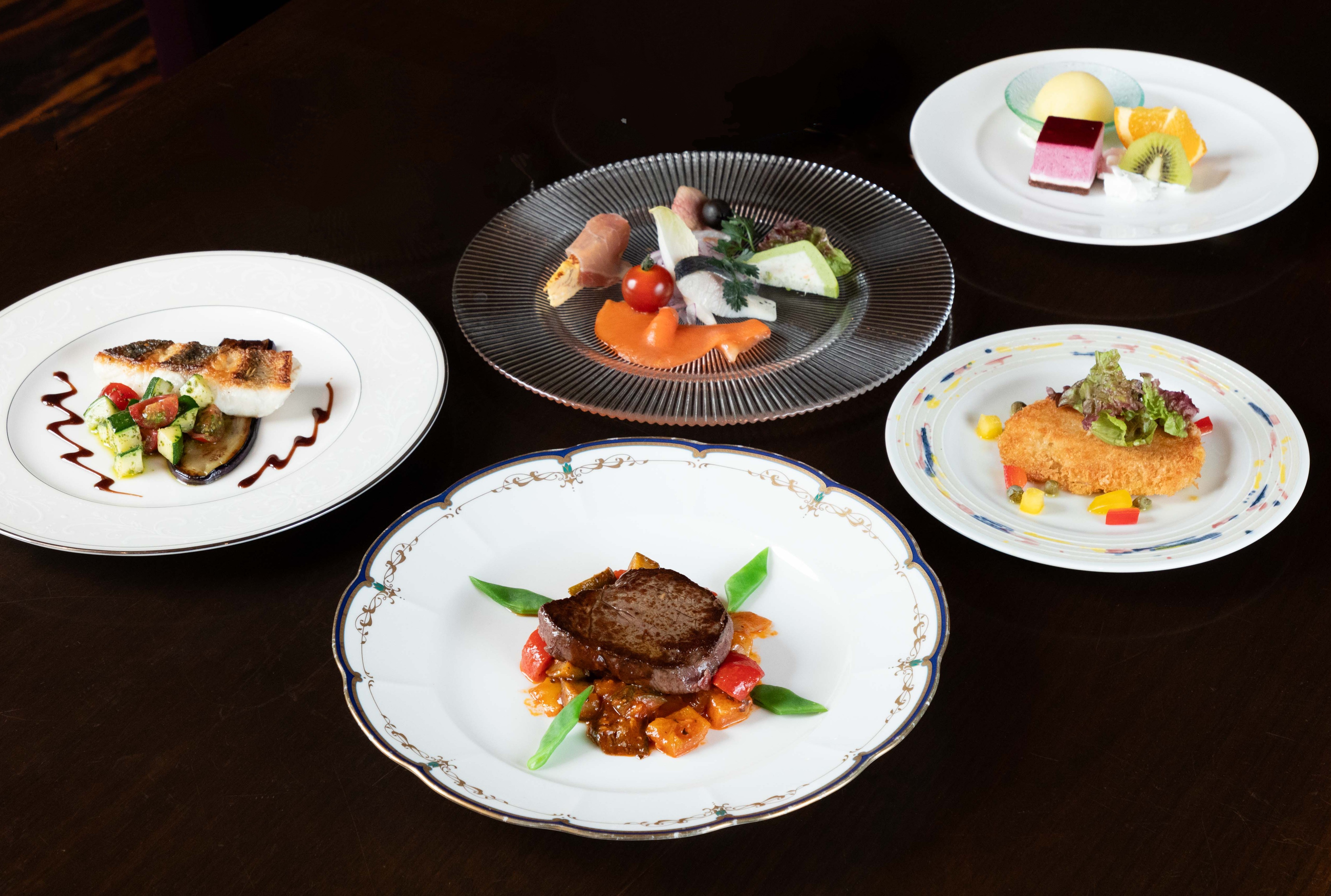『個人盛 ディナーコース』 お魚料理＆お肉料理のWメイン＜お料理のみ＞