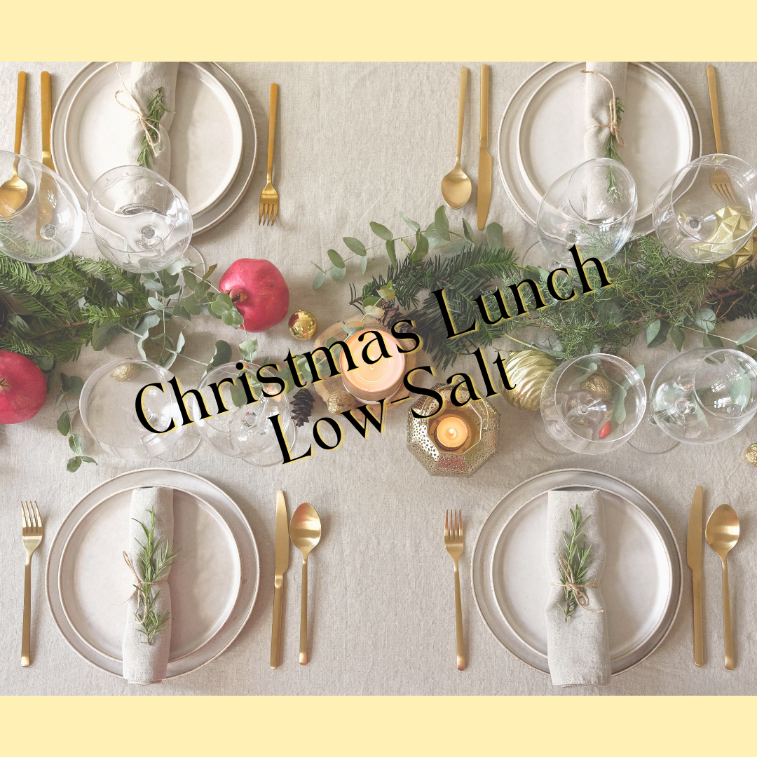 ☆Christmas Lunch <減塩>Low-Salt