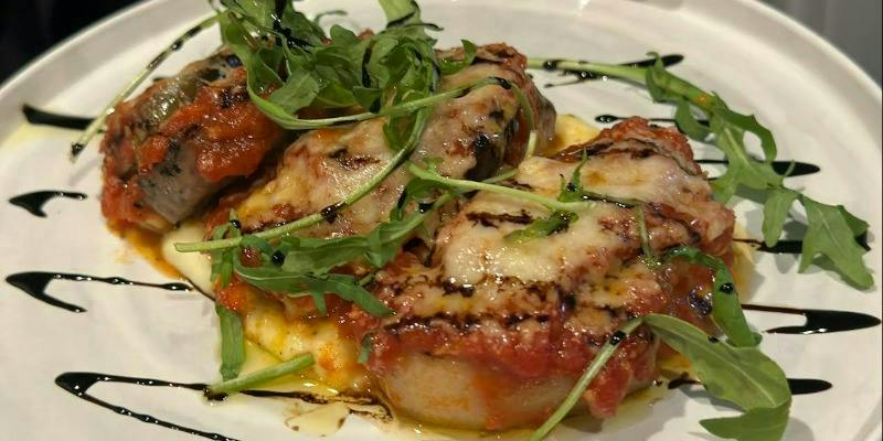 [Pranzo B] A six-course full-course meal featuring an appetizer, pasta, main dish, and dessert