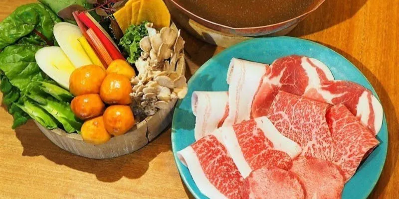 【バラエティーランチ】選べるお出汁!人気の牛タン・黒毛和牛などお肉5種