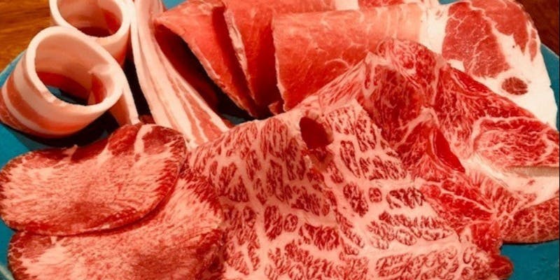 【平日限定！遅割プラン】お得なお肉の盛り合わせのランチセット！閉店の時間までゆっくり滞在 2,280円