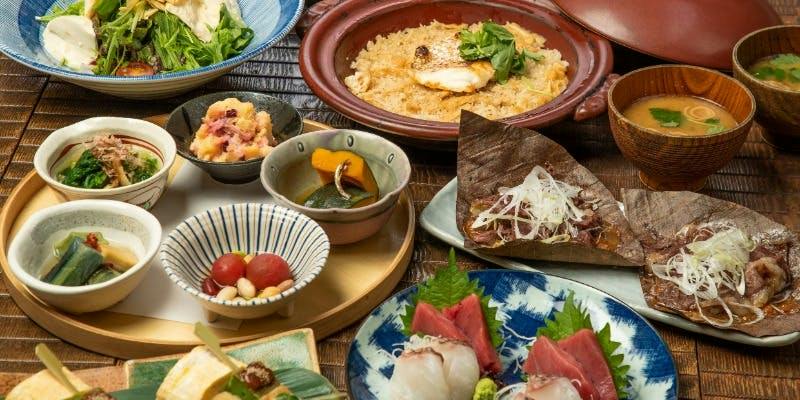 季節の彩りおばんざいコース
