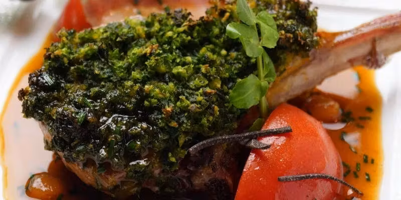 [Full Course with Double Main] 2 Appetizers, Fish Dish, Meat Dish, Snow Crab Risotto, Dessert - Total of 6 Dishes