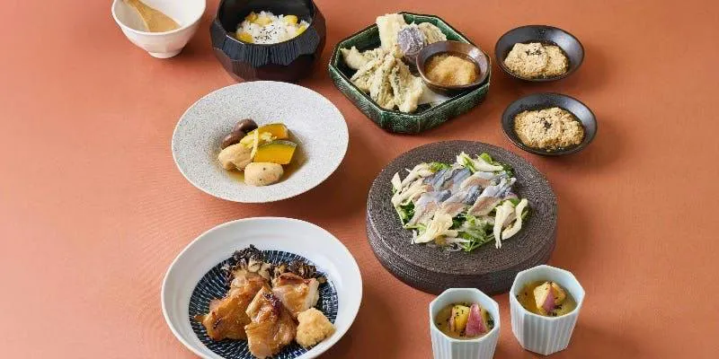 豆ちゃ季節のコース【 楓ーkaedeー 】全7皿