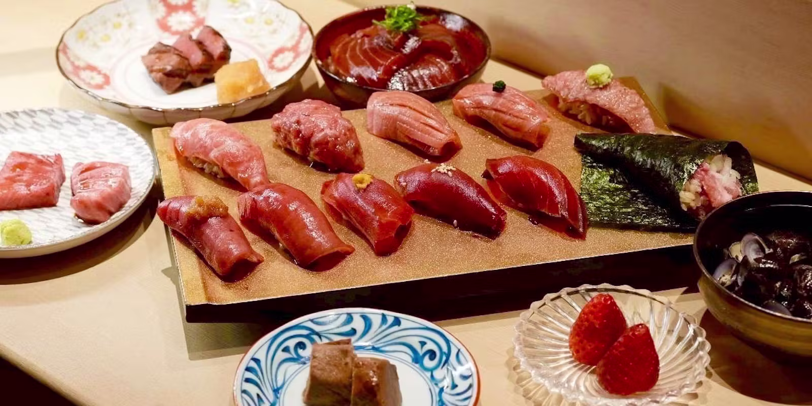 【マグロ尽くしコース】